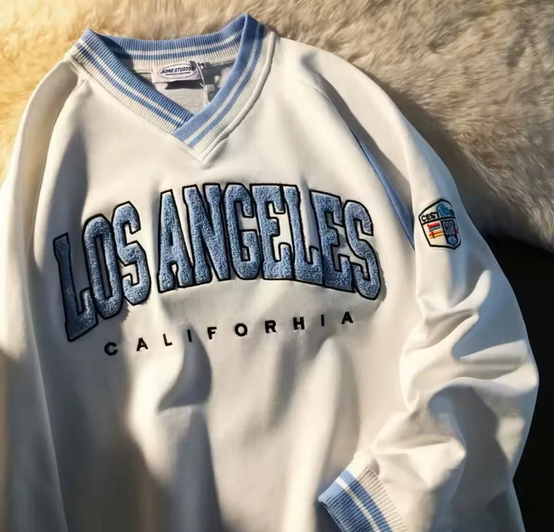 Los Angeles Nakışlı Sweatshirt