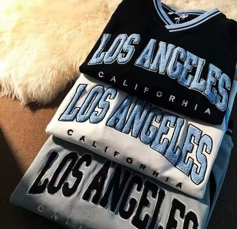 Los Angeles Nakışlı Sweatshirt