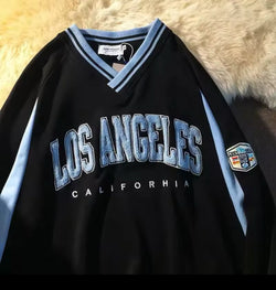 Los Angeles Nakışlı Sweatshirt